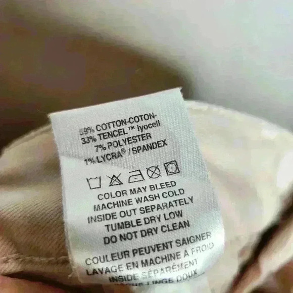 Warp+Weft women's light pink denim jeans JFK new york city skinny size 8 - Picture 3 of 11